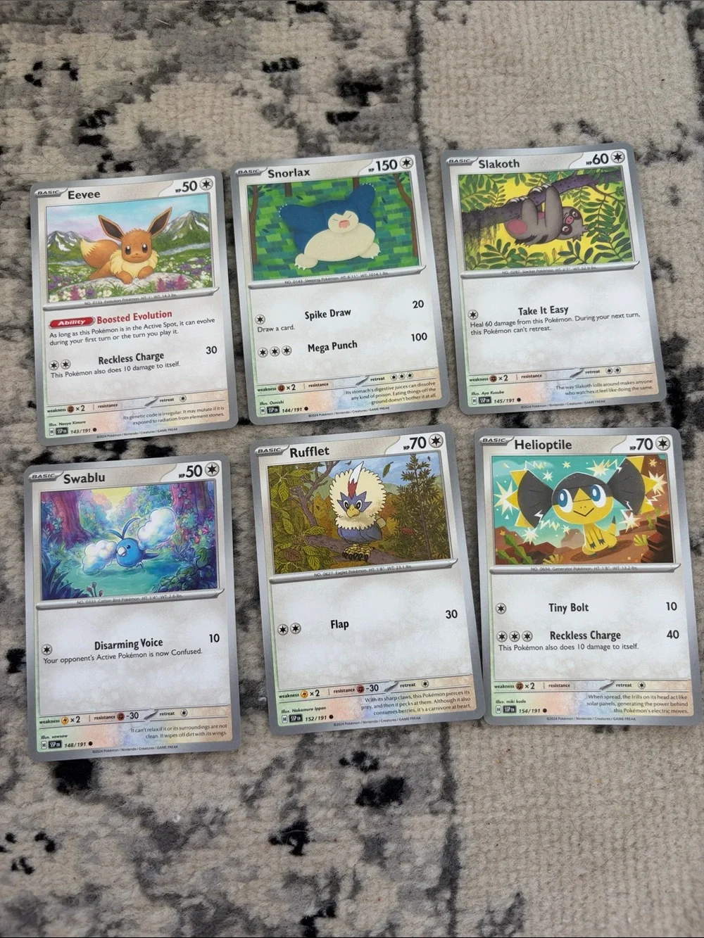Pokémon Surging Sparks Binder Builder Lot 84 Unique Cards | No Duplicates